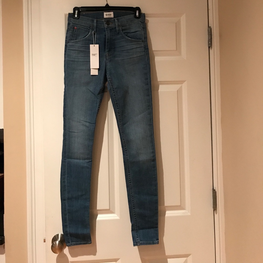 Hudson High Waist Lynne Skinny Jeans